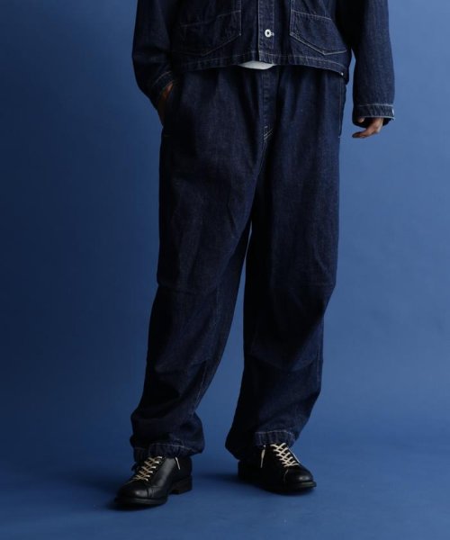 Schott(ショット)/NEP DENIM OVER PANTS/ネップ デニム オーバーパンツ/img09