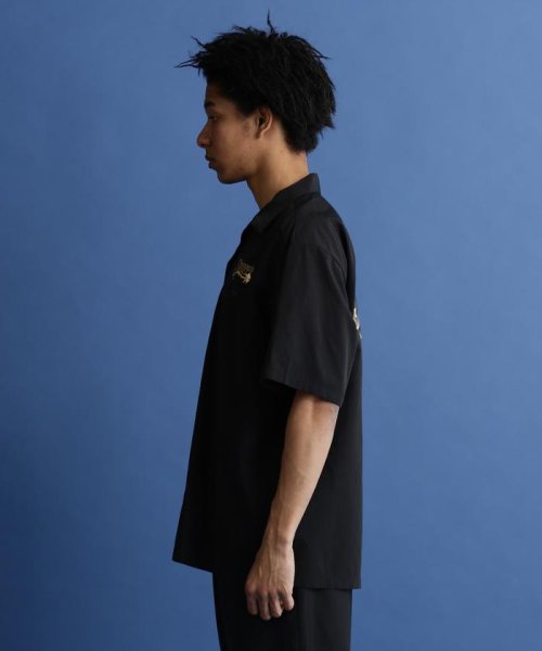 Schott(ショット)/T/C WORK SHIRT ROSE EMBROIDERED/ 刺繍ワークシャツ/img03