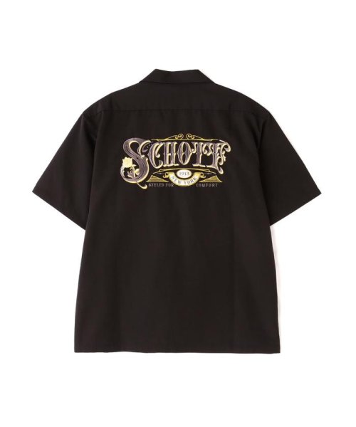 Schott(ショット)/T/C WORK SHIRT ROSE EMBROIDERED/ 刺繍ワークシャツ/img11