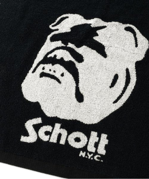 Schott(ショット)/BULLDOG BATH TOWEL/ブルドッグバスタオル/img03