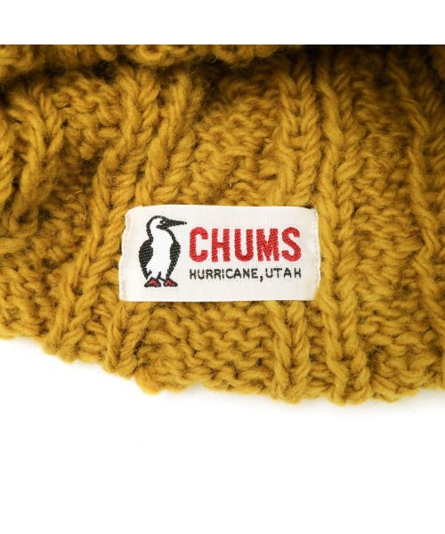 CHUMS(チャムス)/【日本正規品】 チャムス ニット帽 CHUMS ネパールニットワッチ Nepal Knit Watch 帽子 ビーニー ウール ケーブル編み CH05－1307/img06