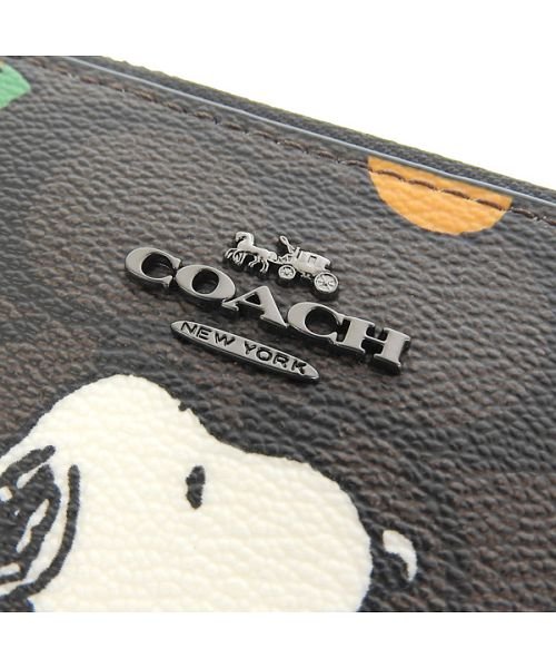 COACH(コーチ)/Coach × PEANUTS コーチ スヌーピー ピーナッツ コラボ 二つ折り財布/img05