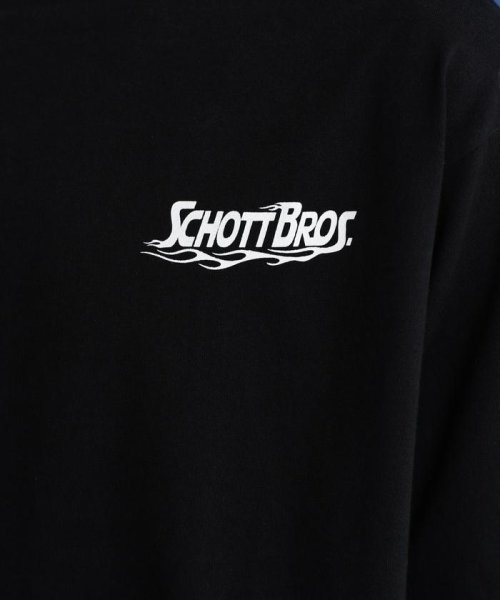 Schott(ショット)/SS T－SHIRT 'FIRE SCRIPT'/'ファイア スクリプト' Tシャツ/img06