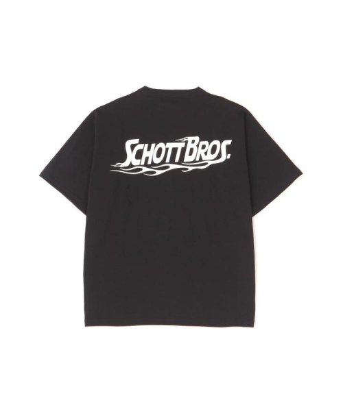 Schott(ショット)/SS T－SHIRT 'FIRE SCRIPT'/'ファイア スクリプト' Tシャツ/img11