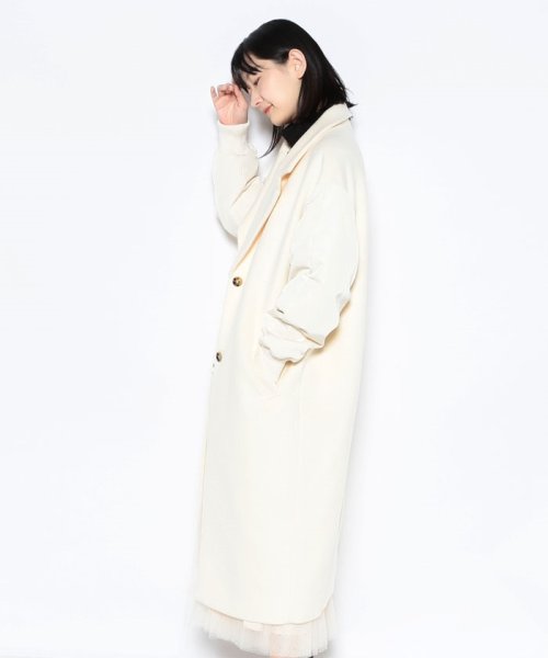 MICA&DEAL(マイカアンドディール)/sleeve－batting coat with vest/img01