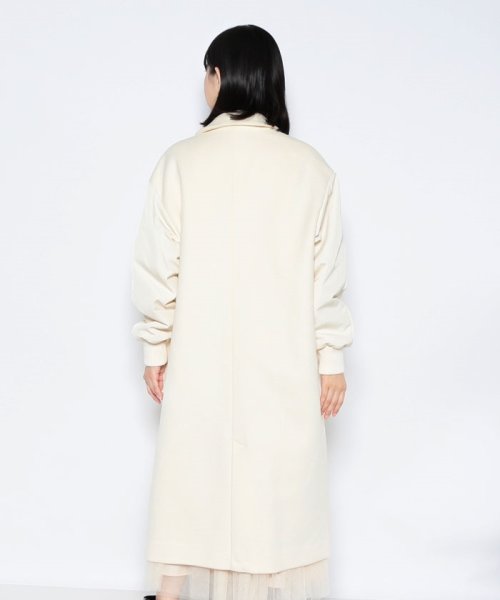 MICA&DEAL(マイカアンドディール)/sleeve－batting coat with vest/img02