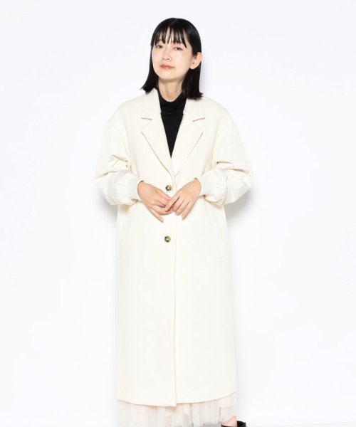 MICA&DEAL(マイカアンドディール)/sleeve－batting coat with vest/img06