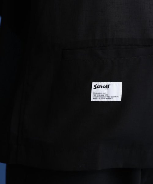 Schott(ショット)/SLUB CHIFFON CARDIGAN/スラブシフォン カーディガン/img19