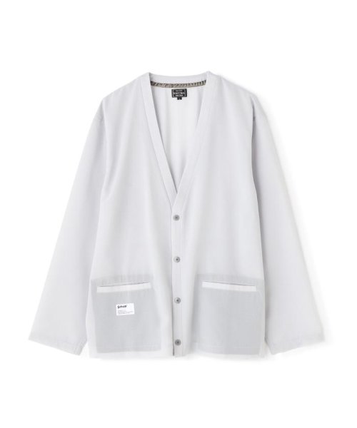 Schott(ショット)/SLUB CHIFFON CARDIGAN/スラブシフォン カーディガン/img24