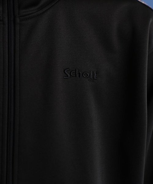 Schott(ショット)/TAPING JERSEY TRACK JACKET/テーピングジャージ トラックジャケット/img05