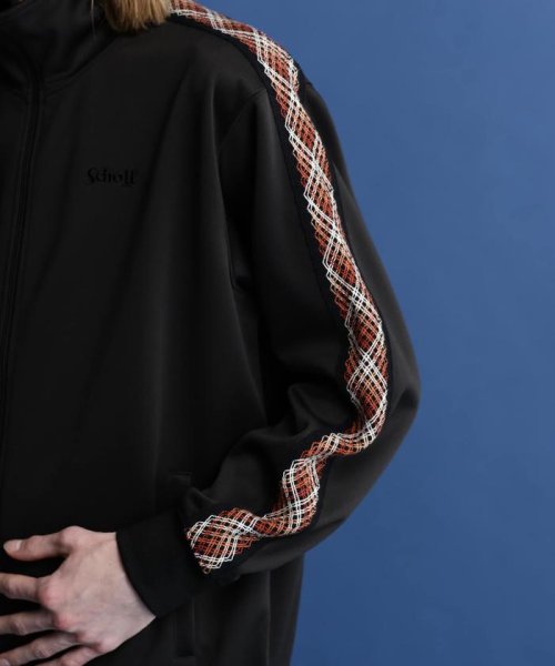 Schott(ショット)/TAPING JERSEY TRACK JACKET/テーピングジャージ トラックジャケット/img06