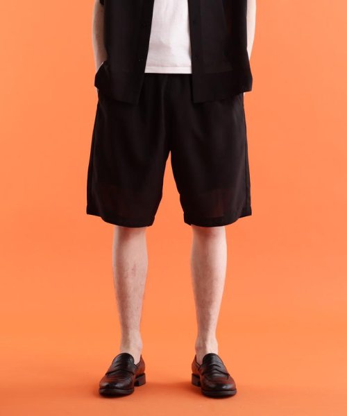 Schott(ショット)/SLUB CHIFFON SHORTS/スラブシフォン ショーツ/img07