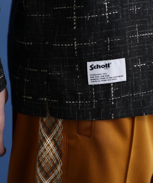 Schott(ショット)/KASURI PLAID L/S SHIRT/カスリ LS チェックシャツ/img07
