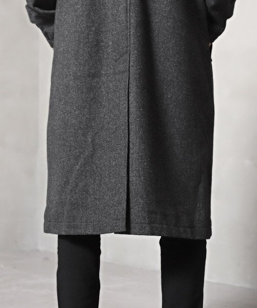 ウール混オーバーサイズステンカラーコート/ステンカラーコート メンズ オーバーサイズ ウール混 人気・おすすめ｜使いやすい・旅行におすすめ 品質保証 全国発送 在庫限り