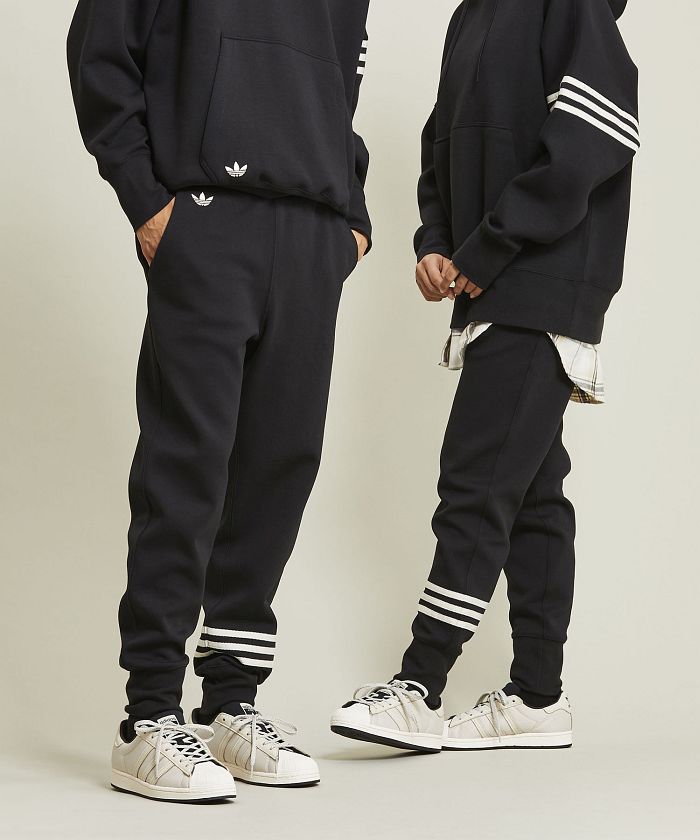 Adidas originals authentic joggers in best sale black dh3857