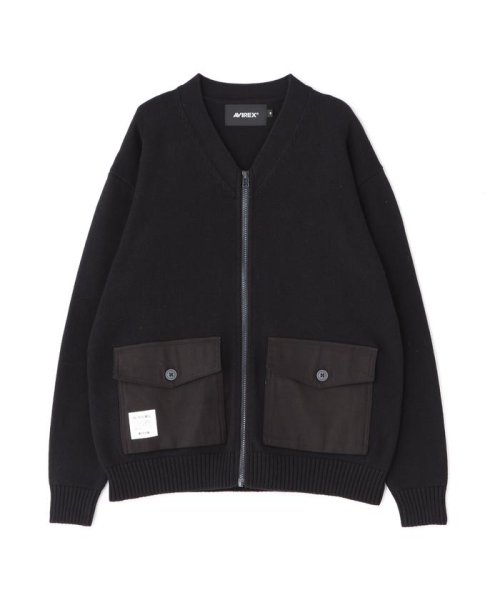 AVIREX(AVIREX)/《WEB&DEPOT限定》COTTON COMMAND CARDIGAN / コットン コマンド カーディガン/img04