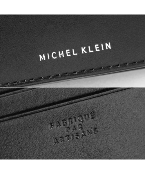 MICHEL KLEIN(ミシェルクラン)/ミッシェルクラン 財布 レディース メンズ 二つ折り財布 ミドルウォレット 本革 飛騨牛レザー エボリュエ MICHEL KLEIN MK204/img12