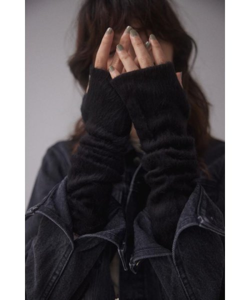 BLACK BY MOUSSY(ブラックバイマウジー)/shaggy gloves/img01