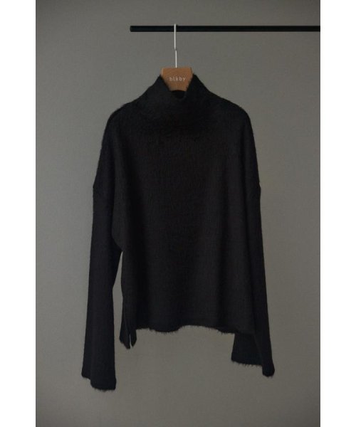 BLACK BY MOUSSY(ブラックバイマウジー)/shaggy turtle neck tops/img09
