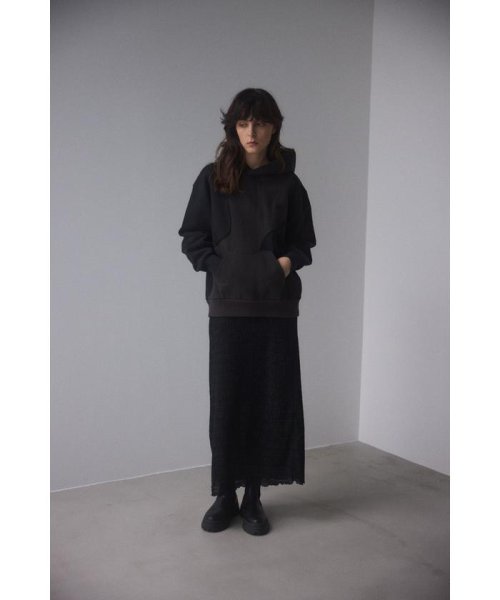 BLACK BY MOUSSY(ブラックバイマウジー)/wave patch hoodie/img01