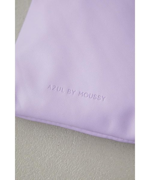 AZUL by moussy(アズールバイマウジー)/FAUX LEATHER POUCH/img06