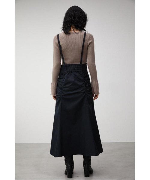 AZUL by moussy(アズールバイマウジー)/FRONT SHIRRING CHAMBRAY SKIRT/img16