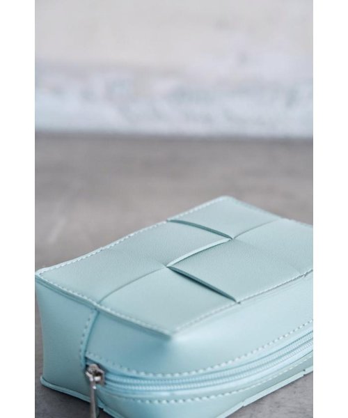 AZUL by moussy(アズールバイマウジー)/INTRECCIATO BOX POUCH/img16