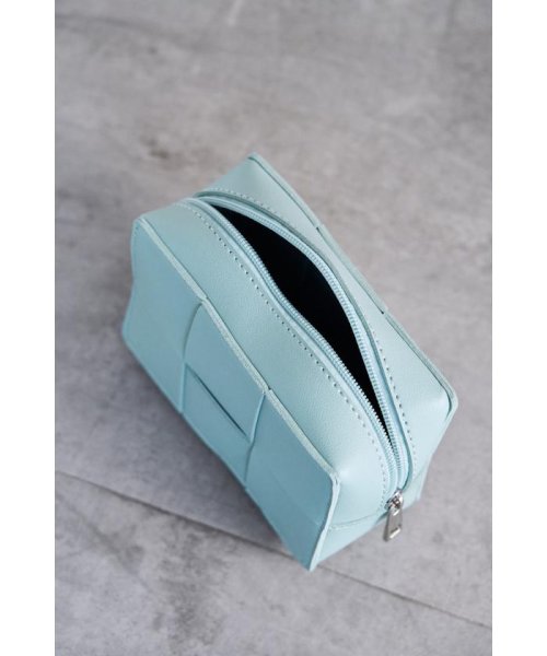 AZUL by moussy(アズールバイマウジー)/INTRECCIATO BOX POUCH/img18