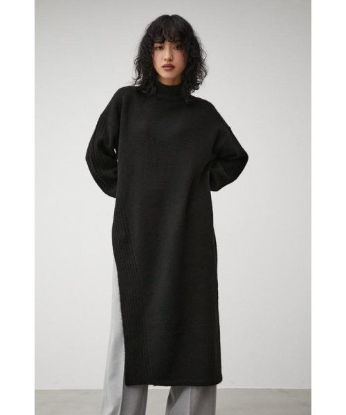 AZUL by moussy(アズールバイマウジー)/LONG SLIT KNIT PULLOVER/img10