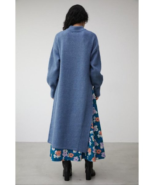 AZUL by moussy(アズールバイマウジー)/LONG SLIT KNIT PULLOVER/img24