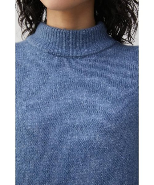 AZUL by moussy(アズールバイマウジー)/LONG SLIT KNIT PULLOVER/img27