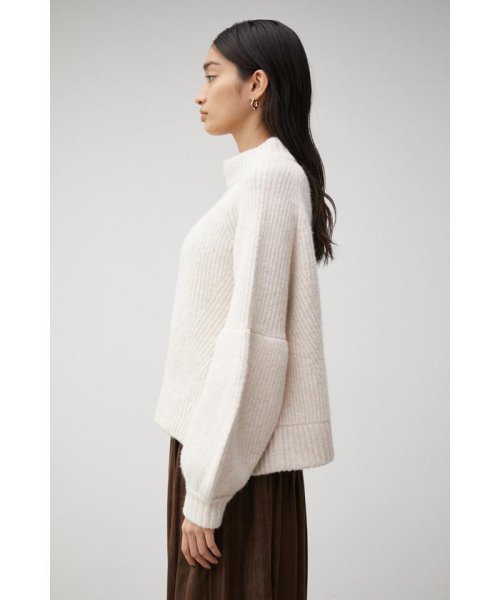 AZUL by moussy(アズールバイマウジー)/DROP SHOULDER VOLUME PUFF KNIT/img05