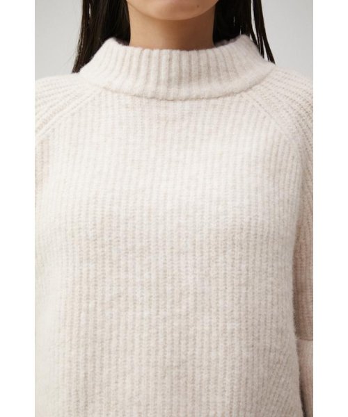 AZUL by moussy(アズールバイマウジー)/DROP SHOULDER VOLUME PUFF KNIT/img07