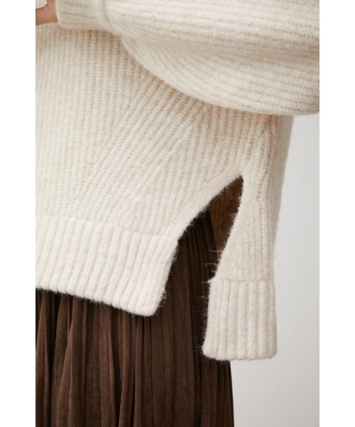 AZUL by moussy(アズールバイマウジー)/DROP SHOULDER VOLUME PUFF KNIT/img09