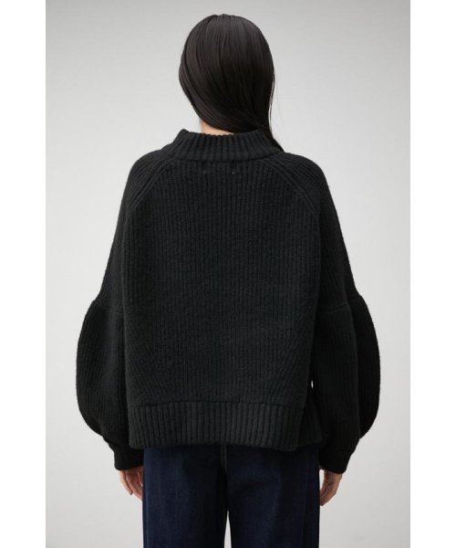 AZUL by moussy(アズールバイマウジー)/DROP SHOULDER VOLUME PUFF KNIT/img15