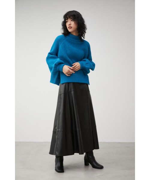 AZUL by moussy(アズールバイマウジー)/DROP SHOULDER VOLUME PUFF KNIT/img21