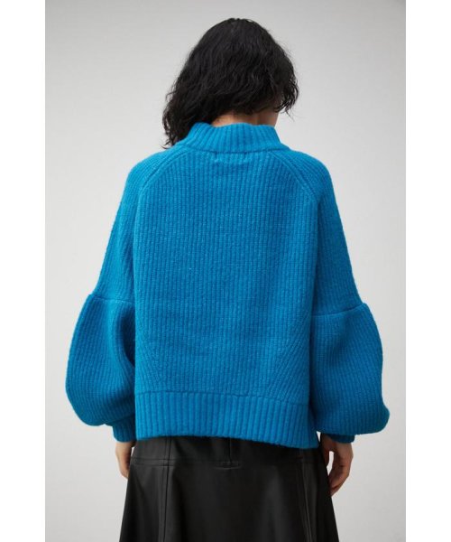 AZUL by moussy(アズールバイマウジー)/DROP SHOULDER VOLUME PUFF KNIT/img24