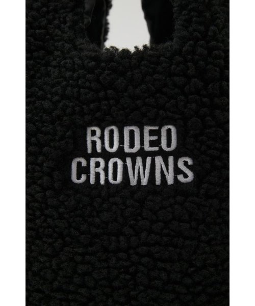 RODEO CROWNS WIDE BOWL(ロデオクラウンズワイドボウル)/FAUX BOA BAG/img01