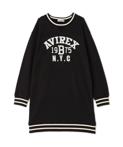 AVIREX(AVIREX)/≪WEB&DEPOT限定≫SWEAT PATCH ONEPIECE/ スウェットパッチワンピース/img02