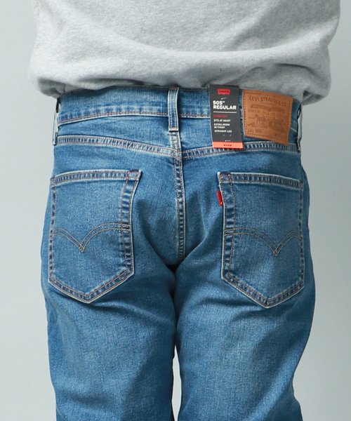 marukawa shonan(marukawa shonan)/【Levi's/リーバイス】505 ウォームジーンズ/ライトヴィンテージウォッシュ ストレッチ メンズ デニムパンツ 防寒 秋冬/img08