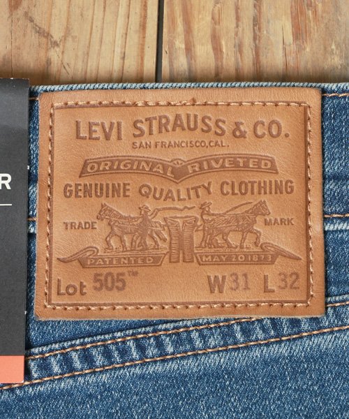 marukawa shonan(marukawa shonan)/【Levi's/リーバイス】505 ウォームジーンズ/ライトヴィンテージウォッシュ ストレッチ メンズ デニムパンツ 防寒 秋冬/img12