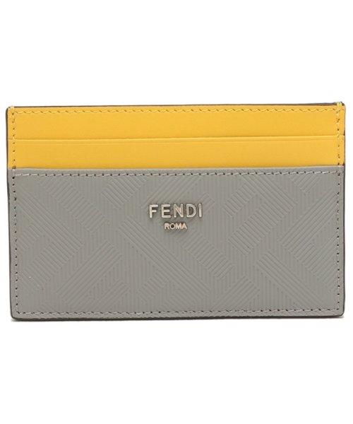 FENDI(フェンディ)/フェンディ カードケース グレー イエロー メンズ FENDI 7M0347 AJF4 F1IK1/img05