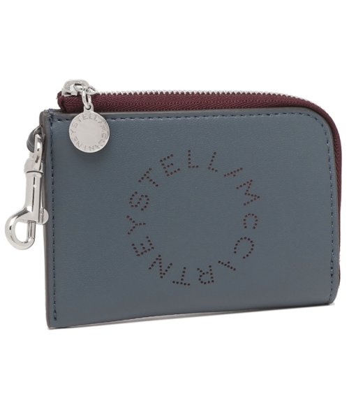 Stella McCartney(ステラマッカートニー)/ステラマッカートニー カードケース フラグメントケース コインケース キーリング ブルー レディース STELLA McCARTNEY 7P0007 W8856/img01