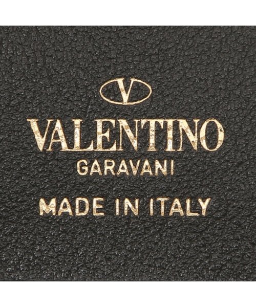 Valentino Garavani(ヴァレンティノ ガラヴァーニ)/ヴァレンティノ 二つ折り財布 ロックスタッズ ミニ財布 ブラック レディース VALENTINO GARAVANI P0P39 BOL 0NO/img08