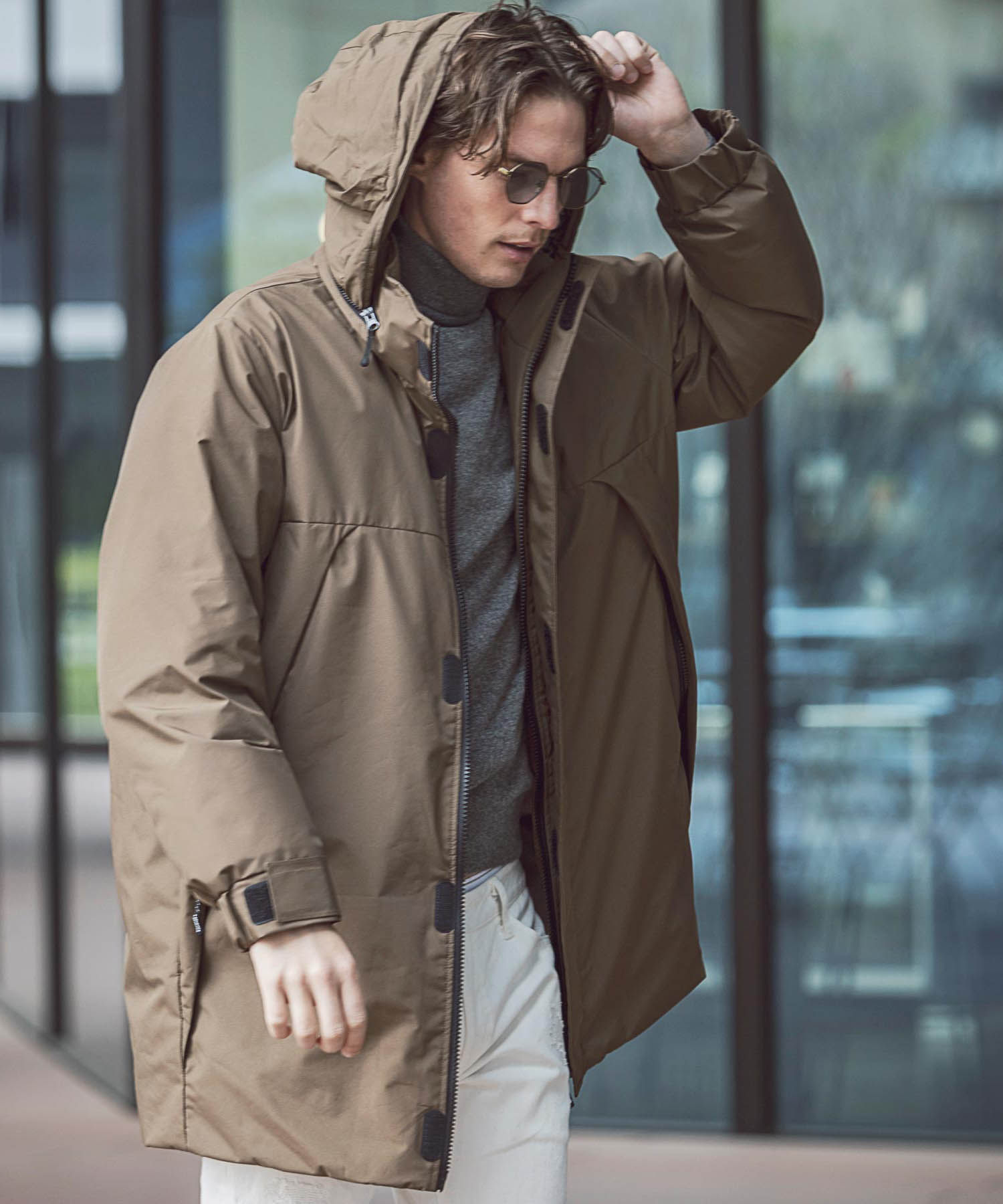 セール】+phenix(プラスフェニックス)MODS DOWN COAT モッズ