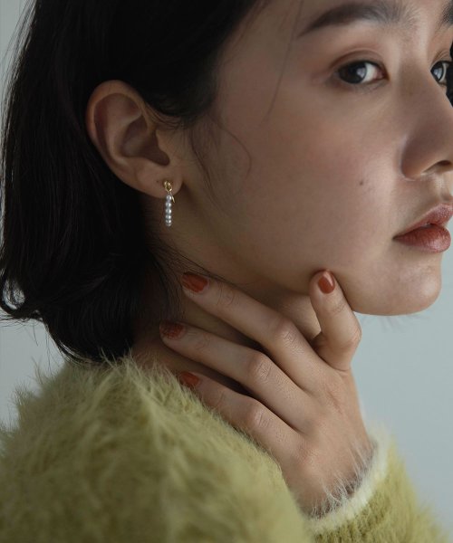 marjour(マージュール)/PEARL HOOP EAR CUFF/img04