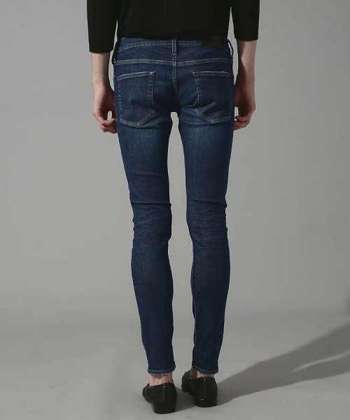 【24S/S新色追加】オリジナルバンダナ付き ハイパーストレッチ スキニー デニ モデル：H182 B89 W73 H90