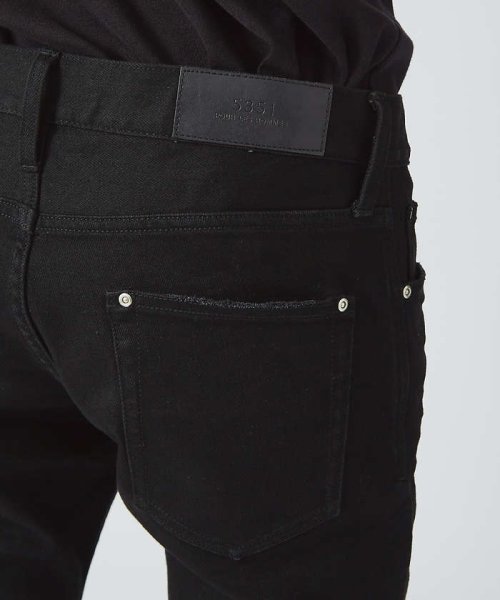 【24S/S新色追加】オリジナルバンダナ付き ハイパーストレッチ スキニー デニ モデル：H182 B89 W73 H90