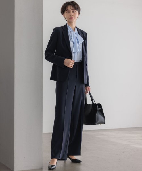 【セットアップ対応】トリアセダブルジョーゼット テーラード ジャケット 品番 パンツ ワンピース