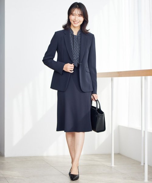 【セットアップ対応】トリアセダブルジョーゼット テーラード ジャケット 品番 パンツ ワンピース